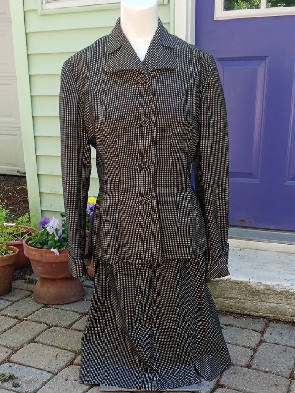 Vintage Suit Jacket and Skirt